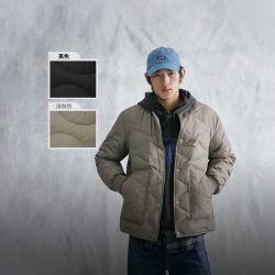 Levi's 26年冬季新款男士休闲宽松美式轻薄飞行员夹克羽绒服