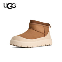 UGG 冬季男女同款舒适时尚厚底经典休闲超短靴彩壳雪地靴1174196