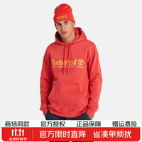 添柏岚 官方男女同款户外内里薄绒绣标连帽卫衣套头衫A2E2C ED6 L 180/108A