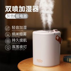Nshi 空气加湿器小型2025新款家用静音卧室孕妇婴儿专室内宿舍学生用客厅大喷雾客厅办公室桌面迷你便携大雾量