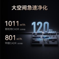 鸿蒙智选 720智能空气净化器3Pro除甲醛机除烟异味华为赋能新体验