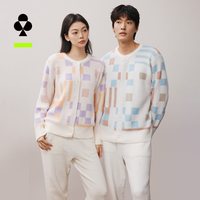 YOUKESHU 暖暖半边绒情侣家居服套装