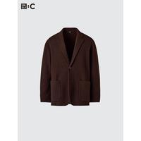优衣库 日潮跑腿UNIQLO优衣库 针织商务休闲外套/男装秋冬新款491159