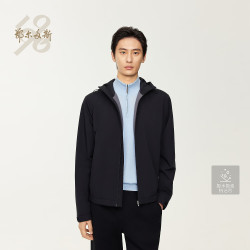 鄂尔多斯 ERDOS 1980秋冬保暖男棉服 黑 M 170/92A