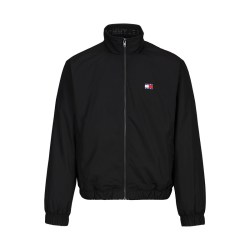TOMMY HILFIGER 男士百搭舒适简约立领教练棉服夹克外套