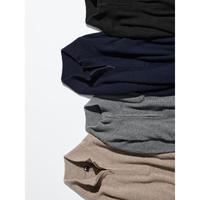优衣库 日本直邮Uniqlo/优衣库 针织套头高领宽松毛衣 男女同款 474146-5