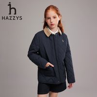 移动端：哈吉斯 童装男女童棉服26秋新中大童夹克保暖外套