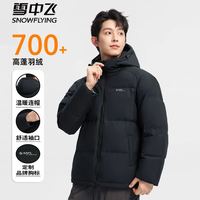 雪中飞 700+高蓬85%绒超级加绒加厚防寒连帽羽绒服(3色可选)