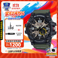 卡西欧 G-SHOCK 陆地系列 55.3毫米电子腕表 GG-1000-1A3