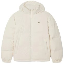 欧洲直邮LACOSTE 男士羽绒服 BH5154BIANCO CO 白
