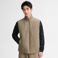 移动端：AIR PEACE太平鸟户外软壳马甲男装秋季坎肩休闲上衣两面穿背心