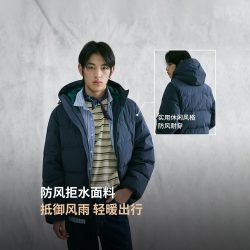 Levi's 26年秋冬新款男士美式复古休闲夹克羽绒服