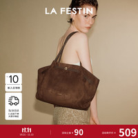 La Festin 小懒包包女2026新款单肩腋下大容量托特包生日礼物