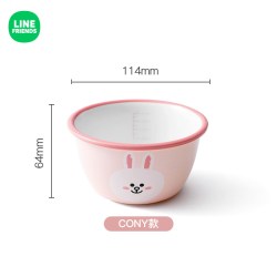 满朝佳 LINE FRIENDS陶瓷深盘家用汤盘可爱儿童盘子高级感西餐盘菜盘餐具