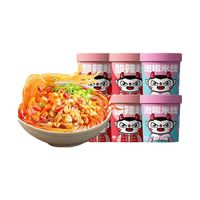 食族人 定制酸辣粉110g*4桶+泡椒米线110g*2桶
