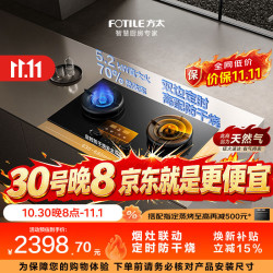 方太 JZT-03-TEK20 5.2kW猛火 70%热效率 天然气燃气灶