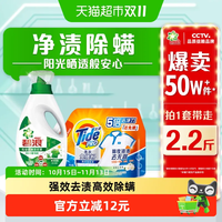 88VIP：碧浪 除菌去渍洗衣液700+汰渍免搓洗衣粉400g