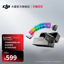 大疆 无线降噪夹领式麦克风