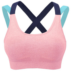 蕉氧芭 运动内衣女 交叉美背防震瑜伽健身女士文胸