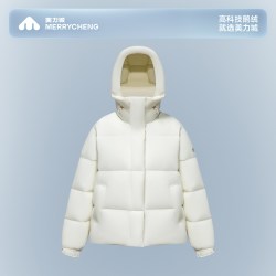 美力城 2026秋冬新女款鹅绒服泡芙保暖轻量外套027