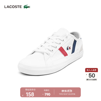 LACOSTE 法式条纹平底板鞋