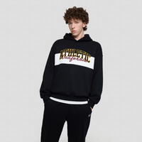 Gap 男女装 秋新品刺绣 抓绒宽松连帽卫衣