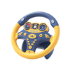 淘嘟嘟 多功能仿真方向盘 3岁以上 库里蓝 送电池螺丝刀