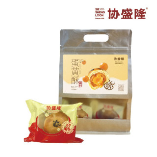 协盛隆 蛋黄酥6个360克大颗真蛋黄糕点甜品早餐下午茶点成都特产