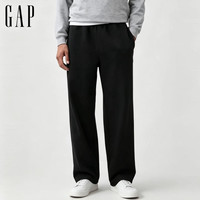 Gap 男士百搭松紧腰宽松阔腿休闲长裤