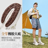 361° 岩悟 橡胶大底 男款防滑耐磨超轻Q弹减震跑鞋 672636770
