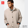 优衣库 487942 Souffle Yarn针织开衫 深米色 4XL