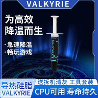 VK GT-10B 导热硅脂 笔记本CPU硅脂 台式机散热硅脂 显卡高性能散热硅脂 DIY水冷散热膏 1g装