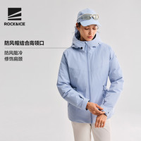 ROCK&ICE 收腰羽绒服女款冬季鹅绒服750高蓬90绒