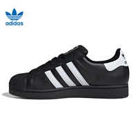 阿迪达斯 尖货丨adidas阿迪三叶草男女SUPERSTAR II贝壳头休闲鞋子JI0079