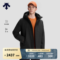 迪桑特 SKI STYLE系列运动休闲男士棉服 BK-黑色 L (175/96A)