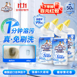 威猛先生 强效洁厕液 丁香香型 600gX4瓶