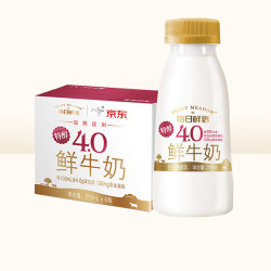 每日鲜语 高品质原生低温 鲜牛奶  瓶装 211ml 6瓶