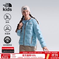 北面 童装儿童轻薄鹅绒服|8J7R NO6/湖蓝色 160 (XL) 充容量约113g