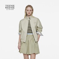 移动端：TEENIE WEENIE TeenieWeenie小熊女装外套26春夏新款简约舒适时髦双面穿立领夹克