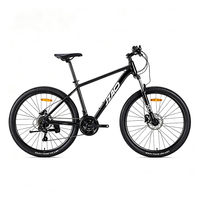 京东京造 XC350轻量油碟29寸避震越野单车山地自行车 黑色