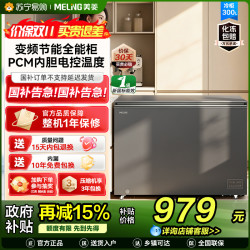 美菱 BC/BD-300DTPC1典雅灰卧式冷柜