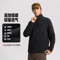 361° 361户外Polartec抓绒衣男2026秋季内胆加厚保暖开衫p棉运动外套