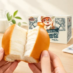 知尝 手撕拉丝奶香早餐甜品蛋糕三只松鼠即食面包