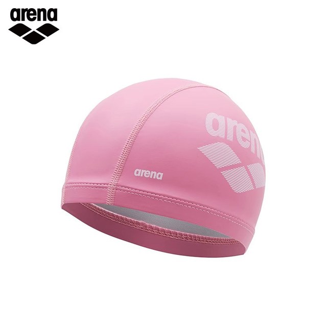 88VIP：arena 双材质泳帽女高弹不勒头长发游泳装备成人男士游泳帽