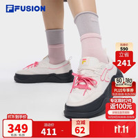 FILA FUSION 潮牌板鞋26夏季新款男女工装风厚底帆布鞋舒适百搭