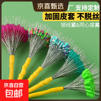 太空豆散装防缠锁线紧硅胶太空豆套装全套组合线组钓鱼小配件大全 水绿色（100粒/捆） 3S号(1.5#-3.0#线)