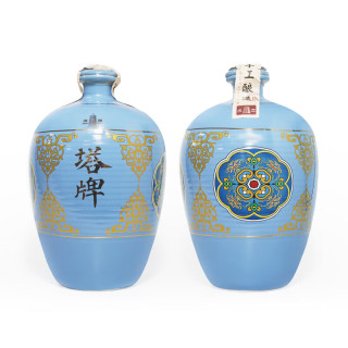 塔牌 青花二十年陈花雕酒 半干型绍兴黄酒 坛装 2.5L 1坛礼盒装