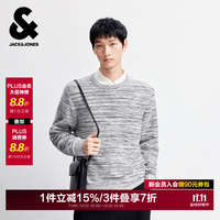 杰克琼斯 条纹款贴布 针织柔软质感毛衣