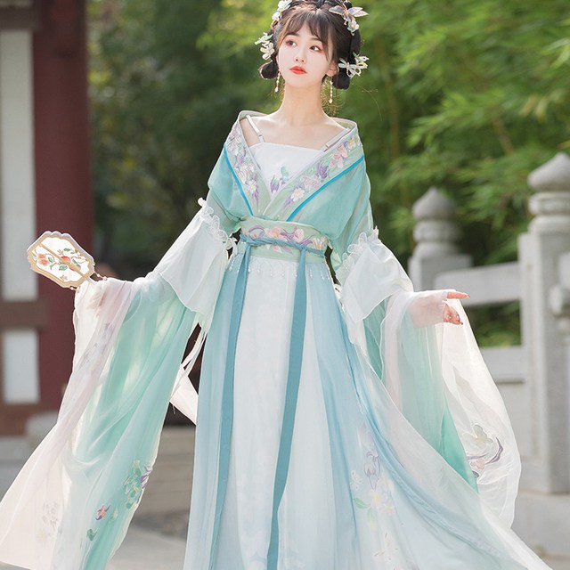 蝉佩 汉服女古装大袖襦 CP-622