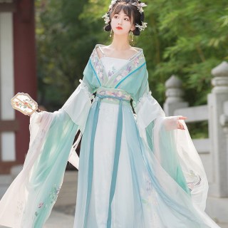 蝉佩 汉服女古装大袖襦 CP-622
